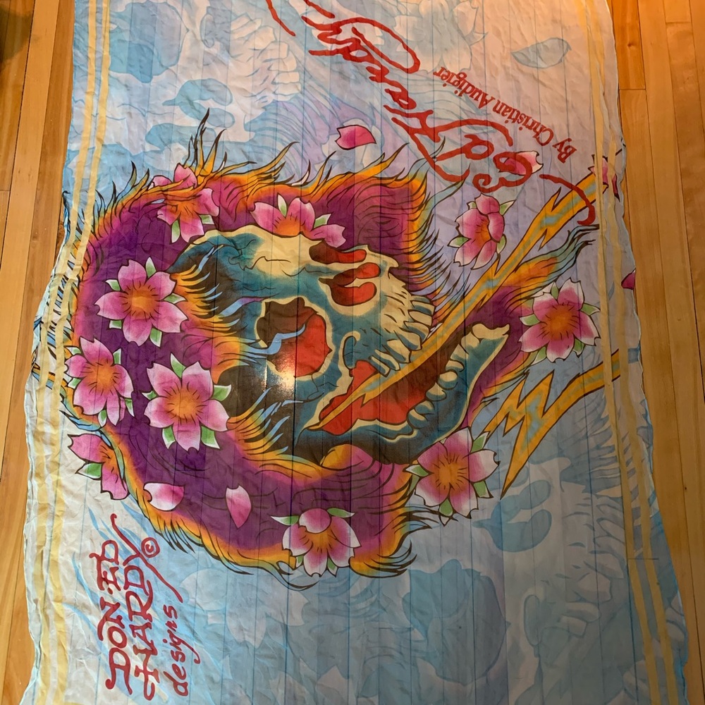 Ed Hardy Silk scarf